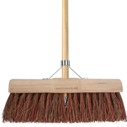 Talen Tools Bezem natuurvezel 45 cm met steel 160 cm