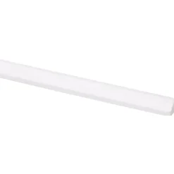 Binnenhoek lat grenen wit gegrond 11x11 mm lengte 270 cm