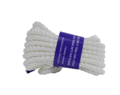 Seilflechter BIROLEN 8MM 3ST GEDR. POLY WIT 5MTR