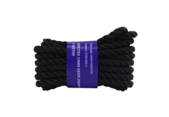 Seilflechter BIROTEX 10MM GEDR ZWART 5MTR