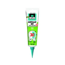 Bison acrylaatkit snel 30 minuten hangtube wit 150 ml
