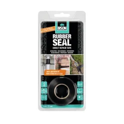 Bison Rubber Seal Direct Repair zelf-fuserende afdichtingstape 3 m x 25 mm