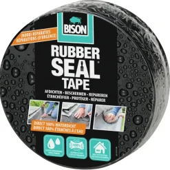 Bison Rubber Seal reparatietape 7,5 cm x 5 m