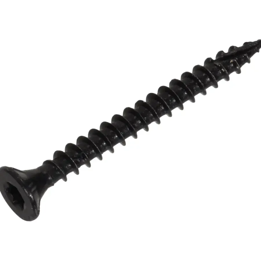Blackline spaanplaatschroef zwart TX-20 4.0x40 mm 100 stuks