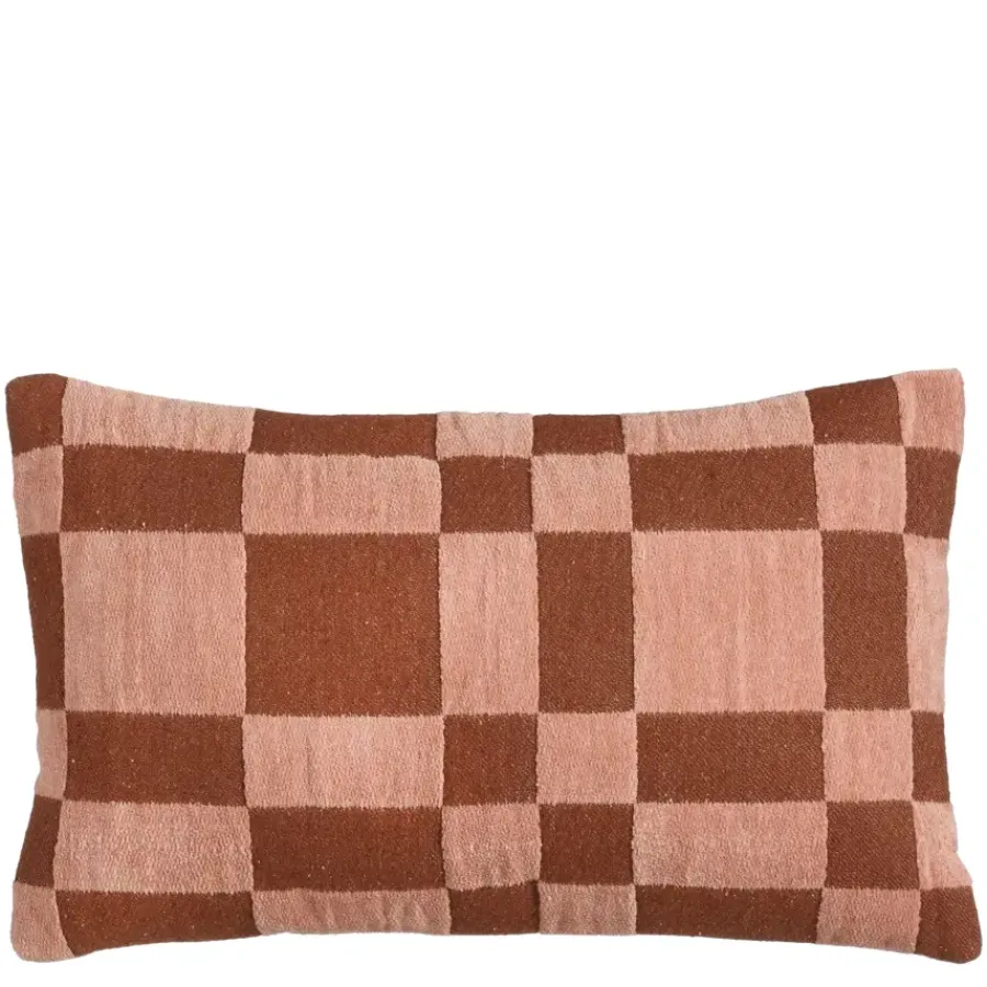 Geen Blocks kussen l.roze - l55xb35xh10cm