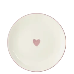 Geen Bord hart roze - h1,5xd20,5cm
