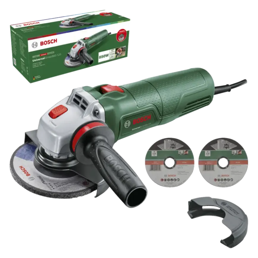 Bosch haakse slijper / slijptol 125 mm UniversalGrind 850W