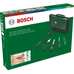 Bosch handgereedschapsset EasyStarter 14-delige set in luxe tas