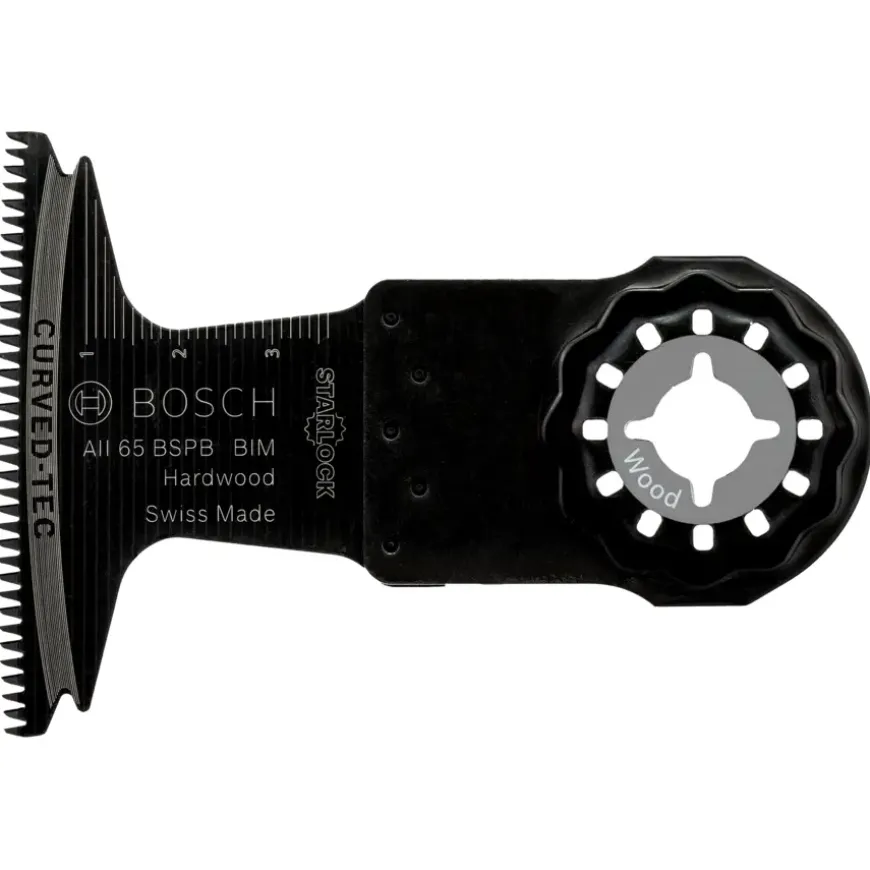 Bosch multitool accessoire - invalzaagblad AIZ 65 BSB voor hardhout - 65 x 40 mm
