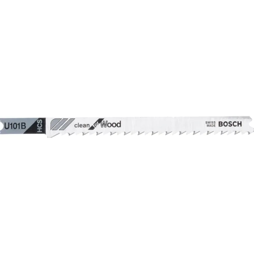 Bosch Prof decoupeerzaagblad U101 Clean voor hout - 3 stuks