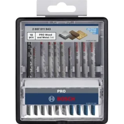 Bosch Professional decoupeerzaagbladenset 10-delig Pro Wood&Metal