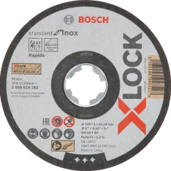 Bosch slijpschijf X-lock 125mm