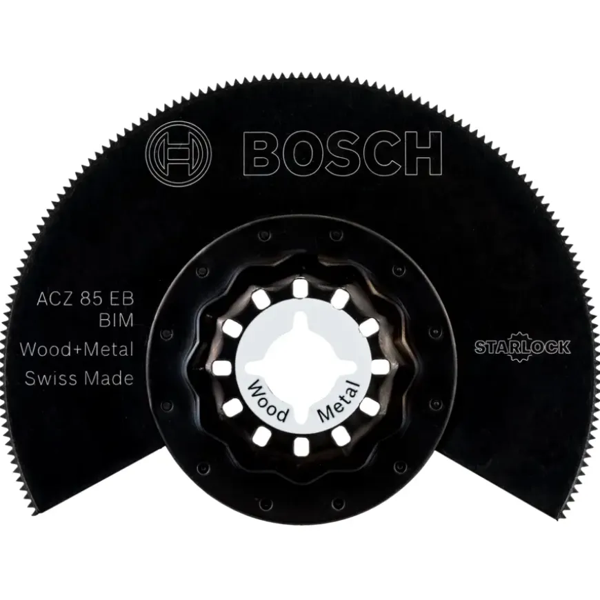 Bosch Starlock multitool accessoire - ACZ bi-metalen segmentzaagblad voor laminaat / hout / aluminium - 58 mm