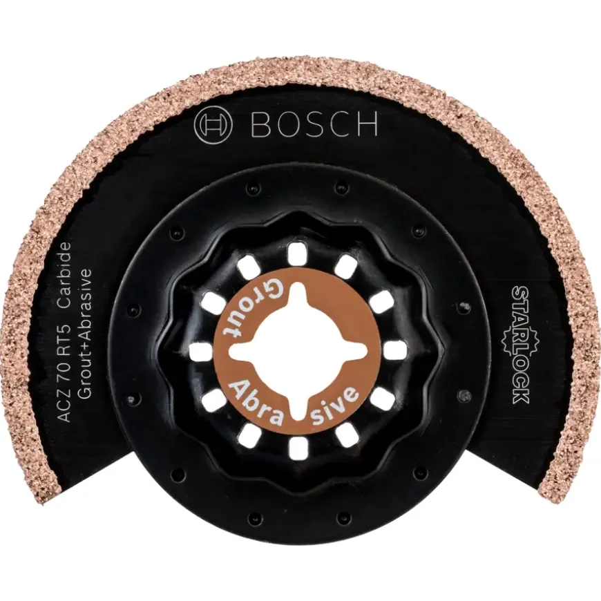 Bosch Starlock multitool accessoire - HM-RIFF segmentzaagblad ACZ70RT5 voor dunne voegen - 65 mm