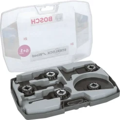 Bosch Starlock multitool accessoires - zaagbladenset voor hout - 7-delig