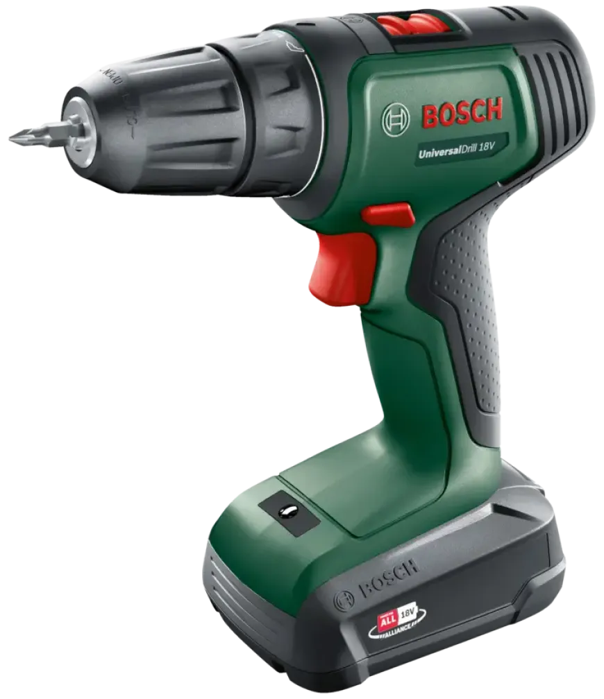 Bosch 18V accuboormachine UniversalDrill (incl. 2 accu's 1.5Ah + lader)
