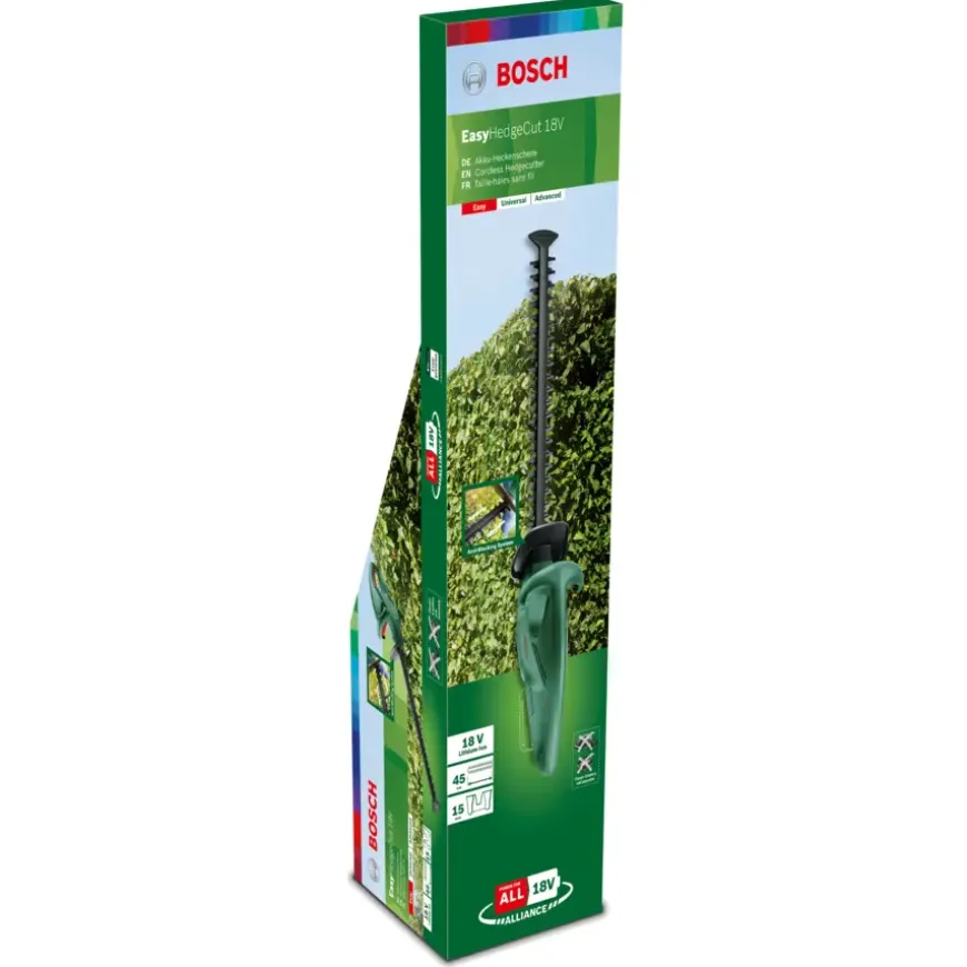 Bosch 18V heggenschaar EasyHedgeCut 45 cm (excl. accu en lader)
