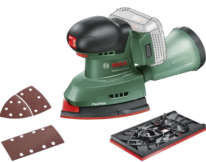Bosch 18V multischuurmachine UniversalSander (zonder accu)