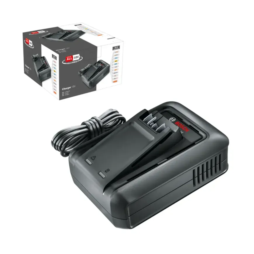 Bosch 18V P4A snellader tbv. 14.4V / 18V accu's