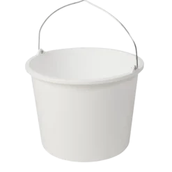 Bouwemmer wit 12 liter