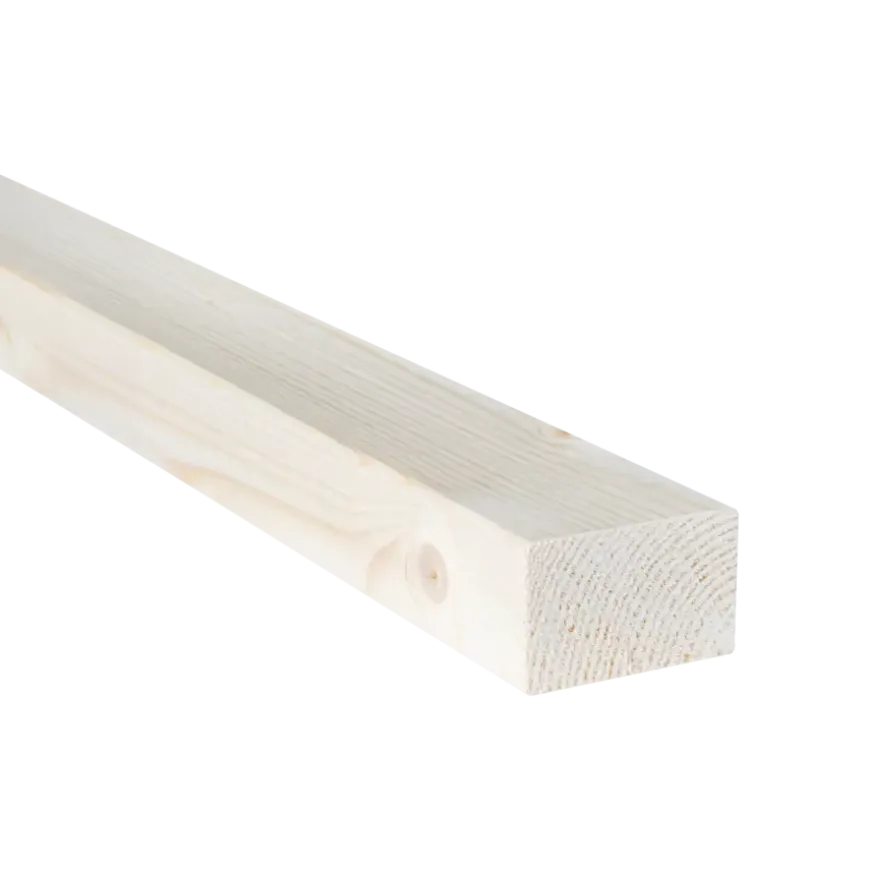 Bouwhout vuren geschaafd 44 x 69 mm 210 cm