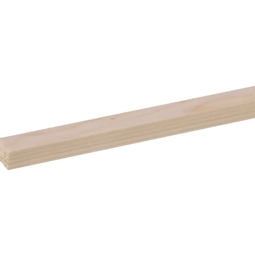 Bouwhout vuren geschaafd 12x18 mm 210 cm