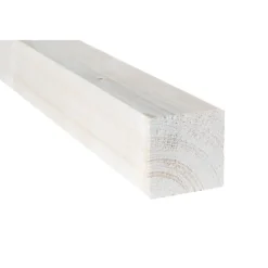 Bouwhout vuren geschaafd 69x69 mm lengte 300 cm
