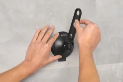 Brabantia kledinghaak inklapbaar zwart 3 hangers