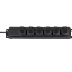 Brennenstuhl Contactdoos met Deksel IP44 6-voudig 2 Meter
