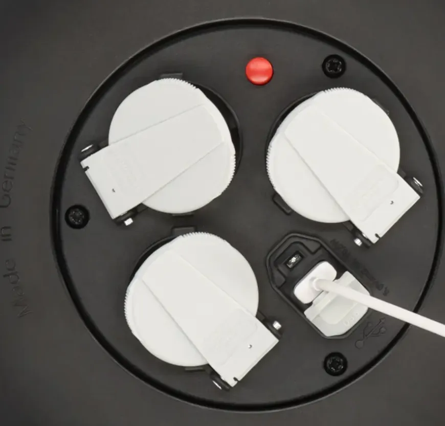 Brennenstuhl Kabelbox 3-voudig + USB 10 Meter