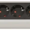 Brennenstuhl Premium-Alu-Line stekkerdoos 10-voudig met schakelaar aluminium 3 Meter