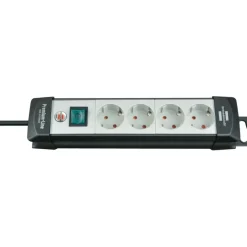 Brennenstuhl Premium-Line Stekkerdoos 4-voudig 5 Meter