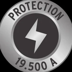 Brennenstuhl Secure-Tec 19.500 A stekkerdoos 8-voudig 3 meter snoer