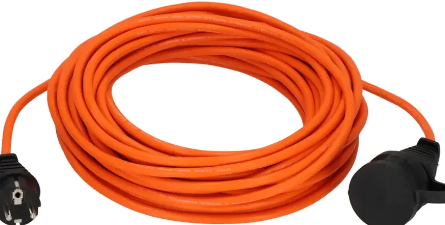 Brennenstuhl Verlengsnoer 20 meter IP44 Oranje