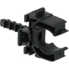 Buisclip euro 16 mm zwart 10 stuks