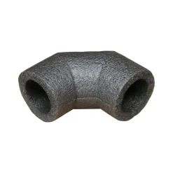 Buisisolatie Bocht 90° 12mm Grijs