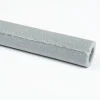 Buisisolatie voor 22 mm buis grijs lengte 1 m met plakstrip