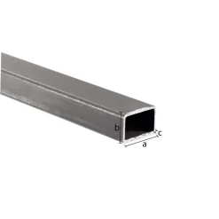 Geen Buis rechthoekig staal 30x20x2000x1.5mm