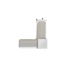 Buisverbinder 2-weg 20x20mm