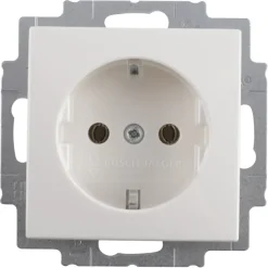 Busch-Jaeger Balance SI Enkel Geaard Stopcontact Wit