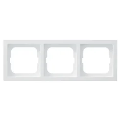 Busch-Jaeger Future Linear afdekraam 3-voudig wit