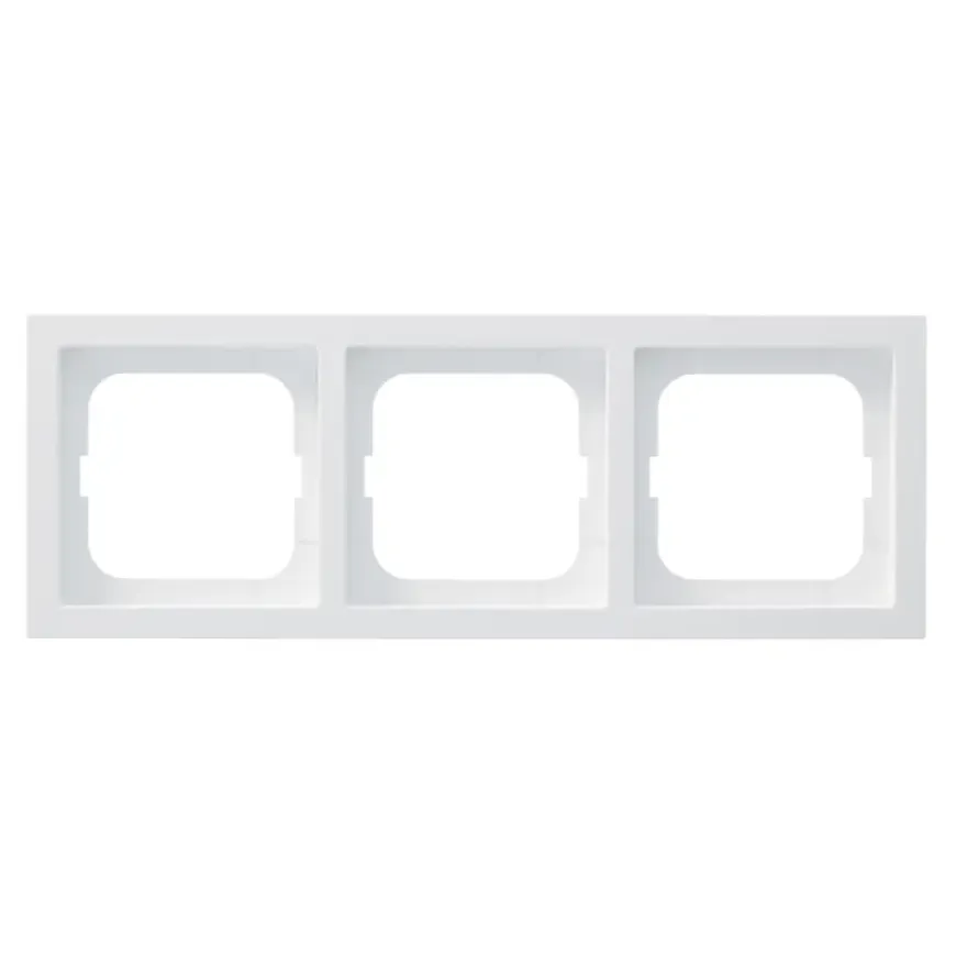 Busch-Jaeger Future Linear afdekraam 3-voudig wit