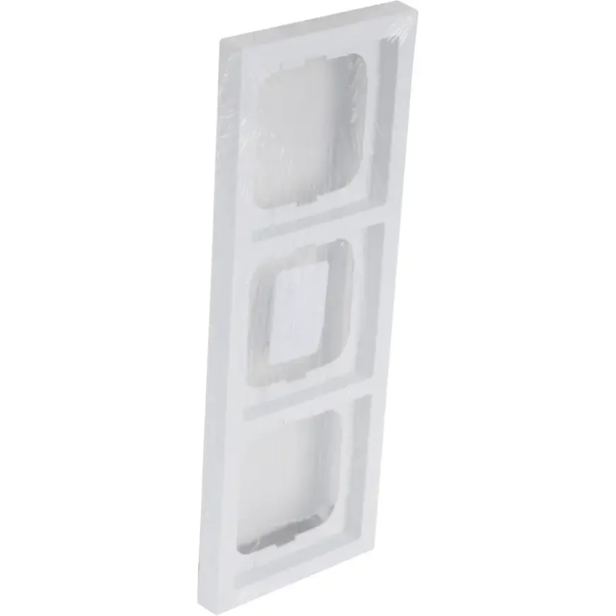 Busch-Jaeger Future Linear afdekraam 3-voudig wit