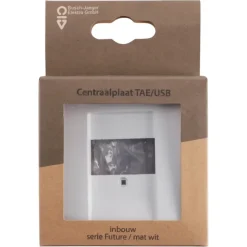 Busch-Jaeger Future Linear Afdekplaat USB Wit