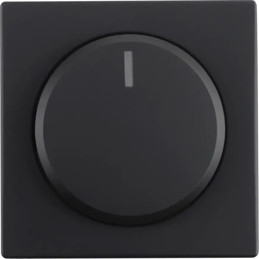 Busch-Jaeger Future Linear centraalplaat dimmer zwart