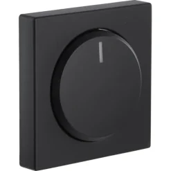 Busch-Jaeger Future Linear centraalplaat dimmer zwart