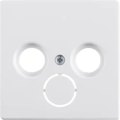 Busch-Jaeger Future Linear Centraalplaat Radio/TV Wit