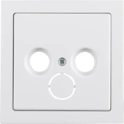 Busch-Jaeger Future Linear Centraalplaat Radio/TV Wit