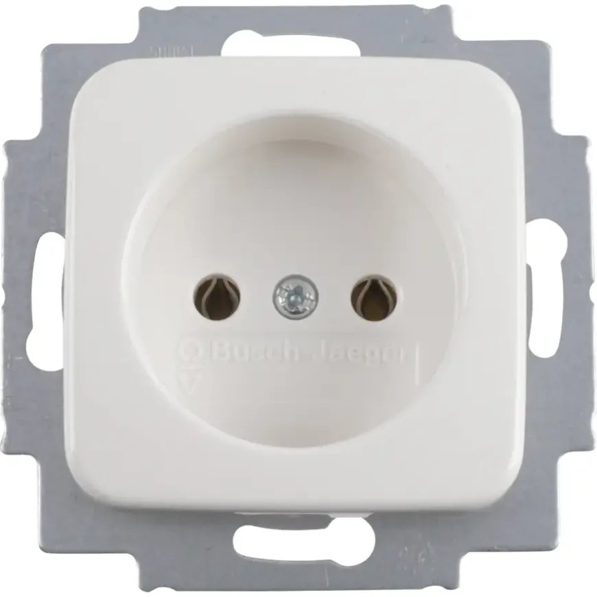 Busch-Jaeger Reflex SI Enkel Stopcontact Wit
