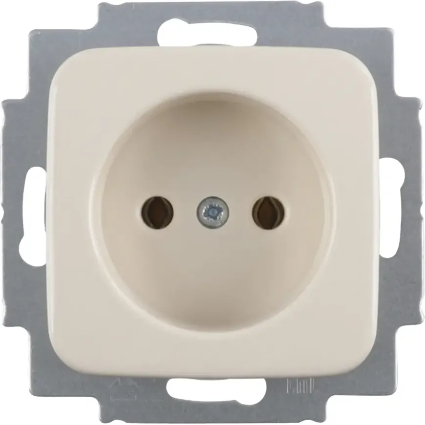 Busch-Jaeger Reflex SI Enkel Stopcontact Crème